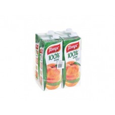 Сок ТОНУС апельсин-яблоко-персик, 1,45л, 4 штуки