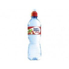 Питьевая вода BON AQUA VIVA Земляника и мята, 0,5л, 24 штуки