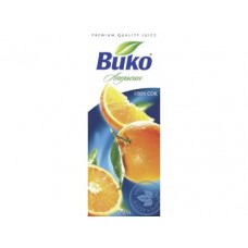 Сок ВИКО  Апельсиновый, 0,2л, 6 штук