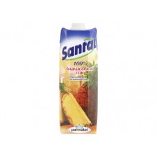 Сок SANTAL ананасовый, 1л, 6 коробок