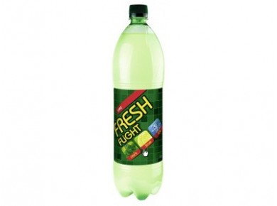 Напиток FRESH FLIGHT Лайм и мята, 1,5л, 12 штук