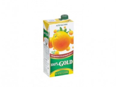 Нектар GOLD 100% классик апельсин ,1,93л, 1 штука