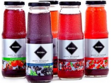 Морс RIOBA клюквенный, 0,25 л, 1 штука