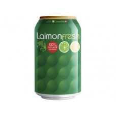 LAIMON FRESH газированный напиток, 330 мл, 24 штуки
