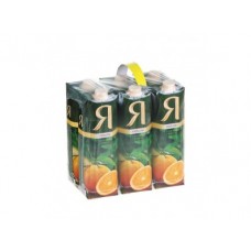 Сок апельсиновый Я, 0,97 л, 6 штук