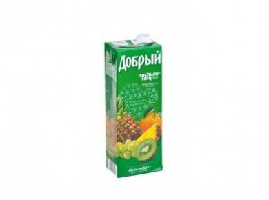 Нектар ДОБРЫЙ мультифруктовый, 1,5л, 1 штука