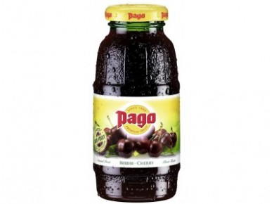 Нектар PAGO вишня амарена стекло, 0.2л, 1 штука