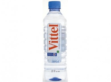 Минеральная вода VITTEL франция, 0,5л, 1 штука