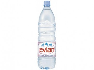 Минеральная вода EVIAN пэт, 1,5л, 3 штуки