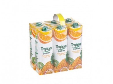 Сок TROPICANA мультифрукт, 0,97л, 6 штук