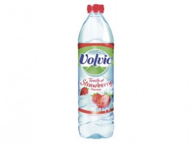 Минеральная вода VOLVIC Клубника, 1,5л, 1 штука