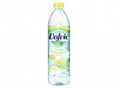 Минеральная вода VOLVIC лимон-лайм, 1,5л, 1 штука