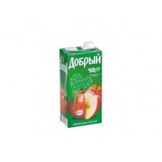Нектар ДОБРЫЙ деревенские яблочки, 2л, 1 штука