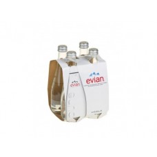 Минеральная вода EVIAN, 0,33л, 4 штуки