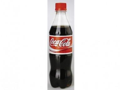 COCA-COLA газированный напиток, 0,5л, 1 штука