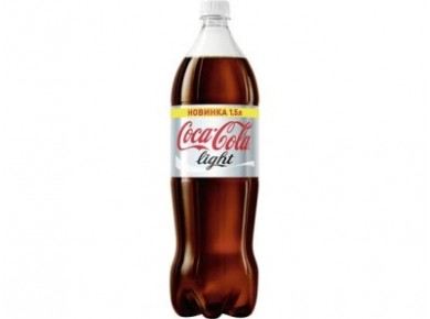 COCA-COLA light газированный напиток, 1,5л, 9 штук