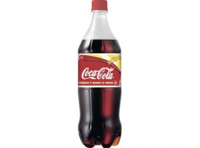 COCA-COLA газированный напиток, 1л, 1 штука