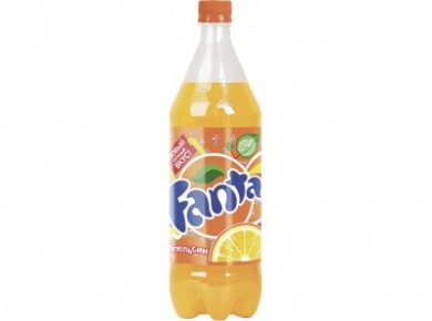 FANTA апельсин напиток газированный, 1л, 1 штука