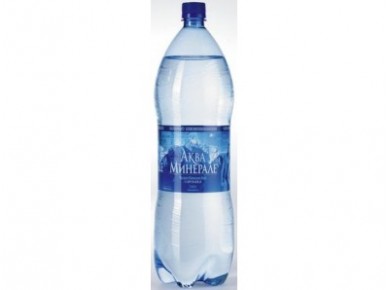 Питьевая вода AQUA MINERALE газированная, 2л, 1 штука