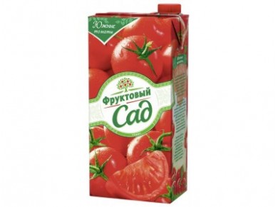 Сок ФРУКТОВЫЙ САД Томат, 0,95л, 1 штука