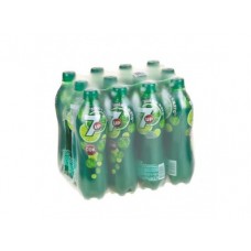 7-UP лайм-мята газированный напиток, 0,6л, 12 штук
