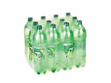 7-UP газированный напиток, 1,25л, 12 штук