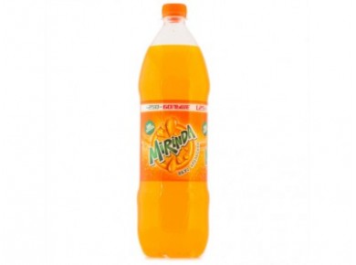 MIRINDA газированный напиток, 1,25л, 12 штук