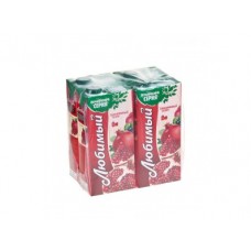 Сок ЛЮБИМЫЙ гранатовый, 0,95л, 4 штуки