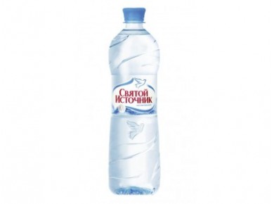 Минеральная вода СВЯТОЙ ИСТОЧНИК негазированная, пэт, 1л, 1 штука