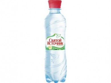 Вода СВЯТОЙ ИСТОЧНИК без газа, 0,33л, 1 штука