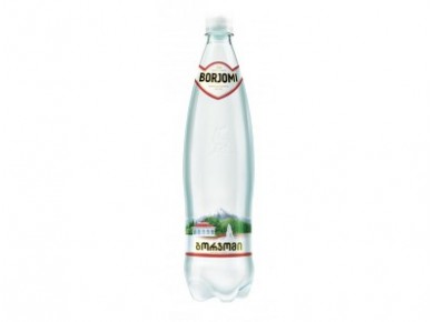 Вода БОРЖОМИ минеральная газированная, 0,75л, 6 штук