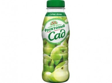 Нектар ФРУКТОВЫЙ САД яблочный, 0.385л, 1 штука