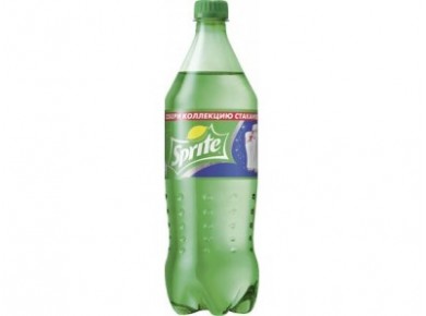 SPRITE газированный напиток, 1л, 12 штук