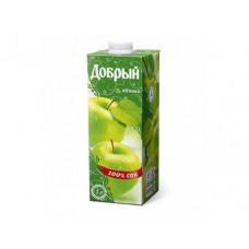 Сок ДОБРЫЙ яблочный, 1л, 1 штука
