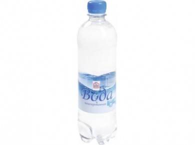 Вода минеральная FINE FOOD без газа, 0,6л, 1 штука