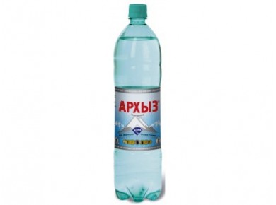 Минеральная Вода АРХЫЗ Газированная, 1,5л, 1 штука