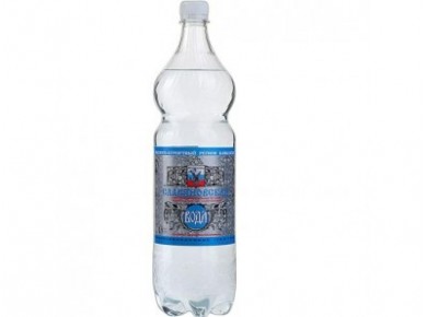 Минеральная вода СЛАВЯНОВСКАЯ газированная, 1,5л, 1 штука