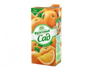 Нектар ФРУКТОВЫЙ САД апельсиновый, 0,95л, 6 штук