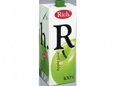 Сок RICH Апельсиновый, 1л, 12 пакетов