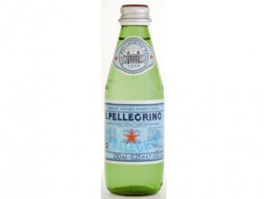 Минеральная вода S.PELLEGRINO, 0,25л, 1 штука