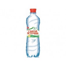 Вода СВЯТОЙ ИСТОЧНИК газированная, 0,5л, 1 штука