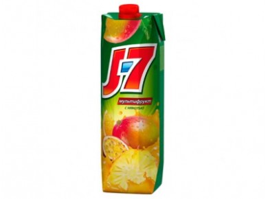 Нектар J-7 тропические фрукты, 0,97л, 1 пакет