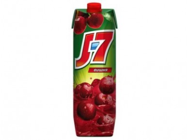 Нектар J7 вишня, 0,97л, 1 пакет