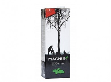 Берёзовый сок MAGNUM с мятой, 1,5л, 1 штука