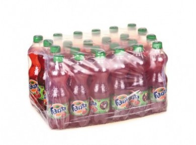 FANTA Клубника газированный напиток, 0,5л, 24 штуки
