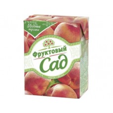 Нектар ФРУКТОВЫЙ САД  персик-яблоко, 0,2 л, 10 штук