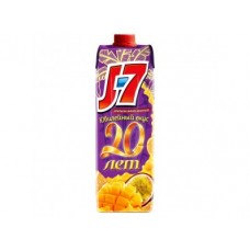 Нектар J-7 апельсин манго маракуйя, 0,97л, 1 штука