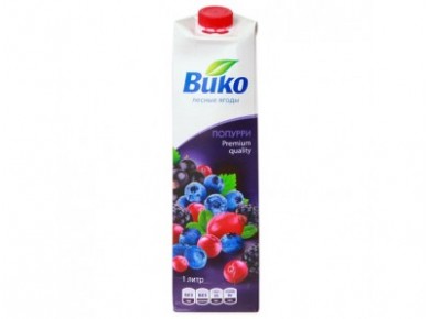 Нектар ВИКО Лесные ягоды, 1л, 2 штуки