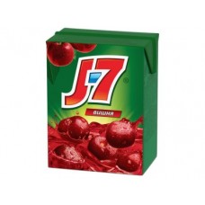 Нектар J7 вишневый, 200мл, 6 штук