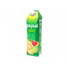 Нектар ДОБРЫЙ бодрый цитрус, 1л, 1 штука